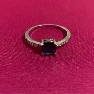 Blue stone ring